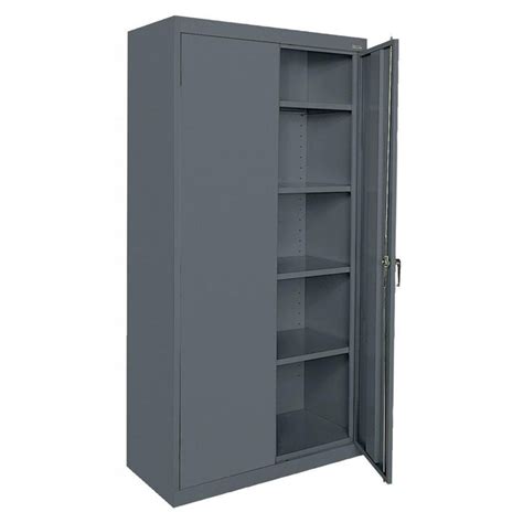 Sandusky Classic Steel Freestanding Garage Cabinet in Gray 